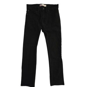 Levi's Black Straight 511 Slim Jeans